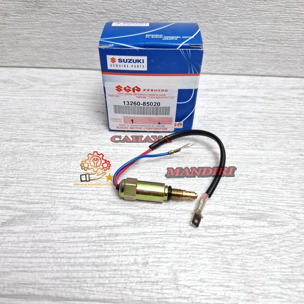 SOLENOID KARBURATOR SWITCH CARBURATOR IDLE LANGSAM SUZUKI CARRY ST100 EXTRA CARRY 1000CC