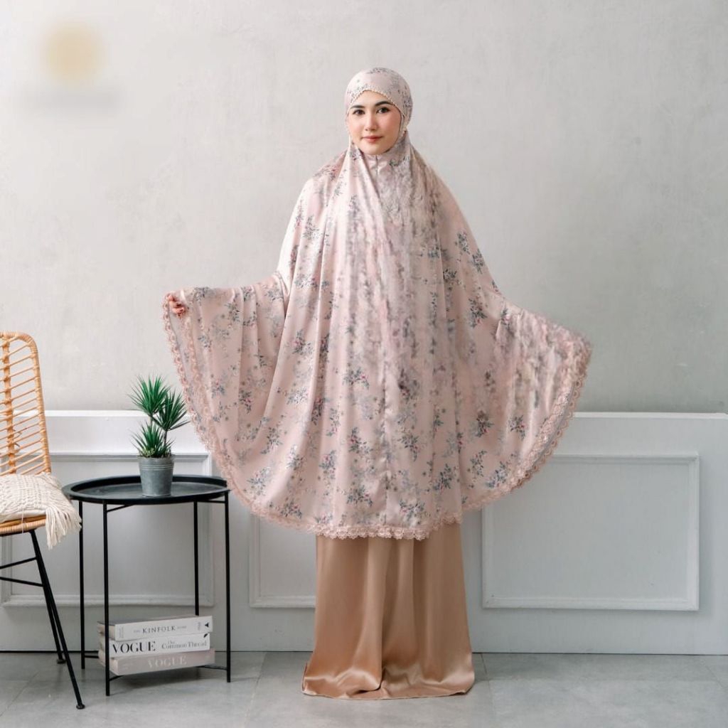 Mukena Silk Armani Premium Import|Mukena Import|Armani silk