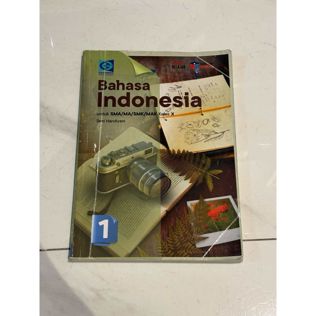 Buku Bahasa Indonesia kelas 10 Grafindo [BACA DESC]
