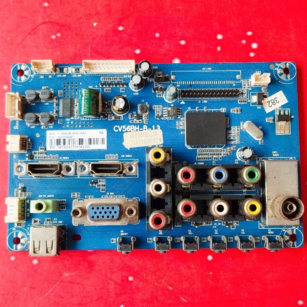 mainboard ori mobo mb tv polytron PLD 24T8511 | PLD 24T8511A normal