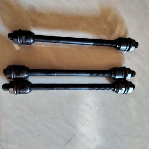 As Roda Depan Sepeda Anak Ukuran 12-24 Inch, Hitam
