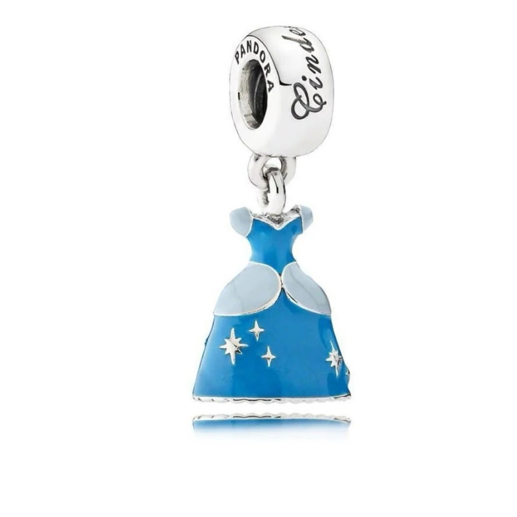 PANDORA - Disney Cinderella Dress Dangle Charm