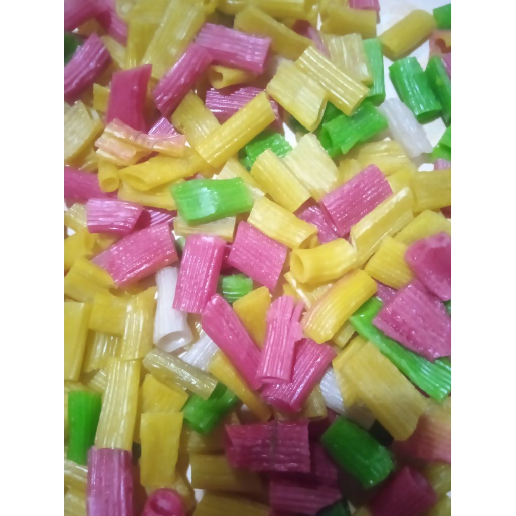 

Kerupuk semprong mini warna warni | 200 gr