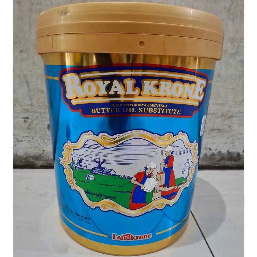 

Royal Krone BOS Biru ( Butter Oil Substitute ) Unsalted butter 1kg, 500gr, 250gr