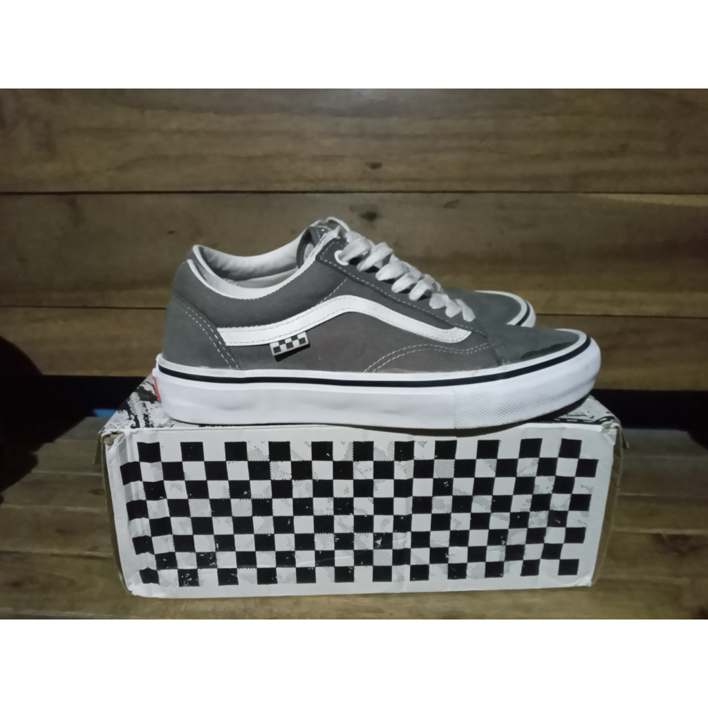 vans OS skate pewter grey