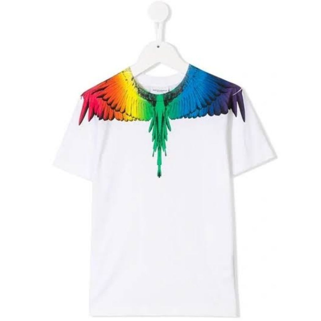 Marcelo Burlon colorful rainbow wings size x-xs preloved