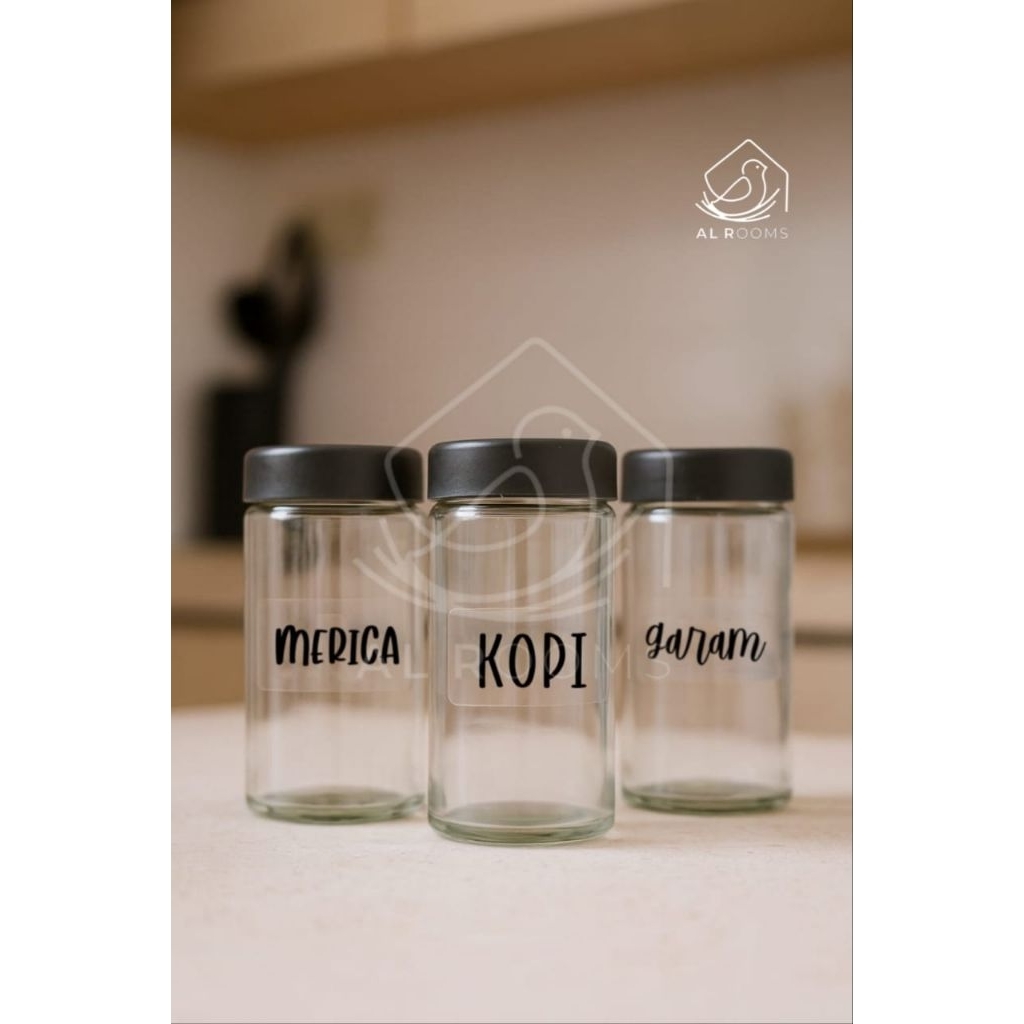 

Stiker Bumbu Dapur Waterproof, Label Stiker Bumbu, Estetik dan Murah