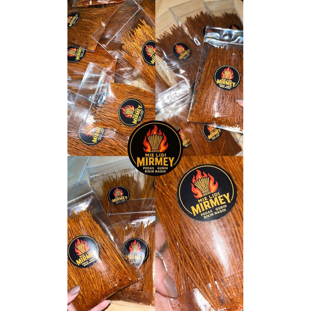 

mie lidi pedas gurih bikin nagih