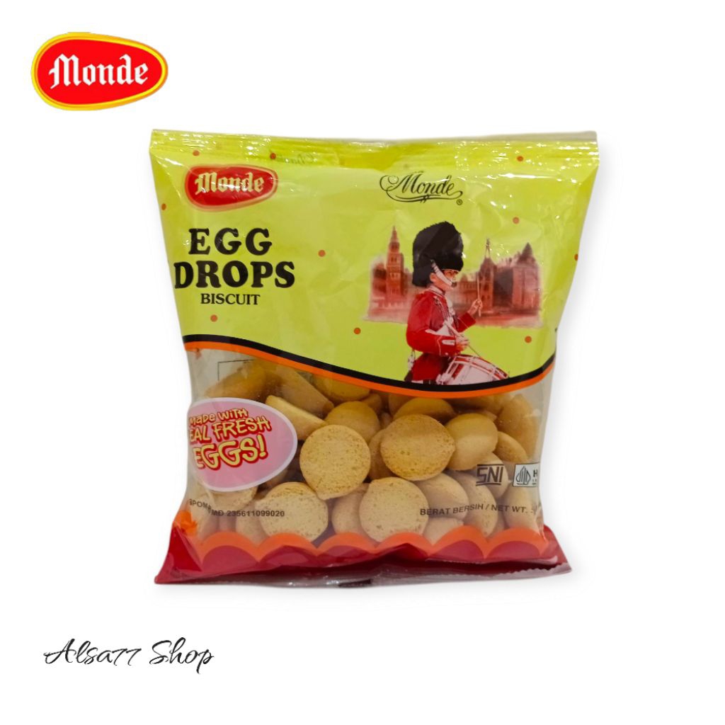 

Monde Egg Drops 110 gram
