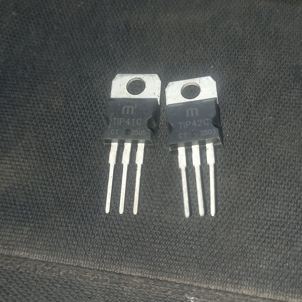 

TIP41 TIP42 TIP 41 42 TR Transistor TIP41C TIP42C 41C 42C 1SET 1 SET C - TIP41 ST