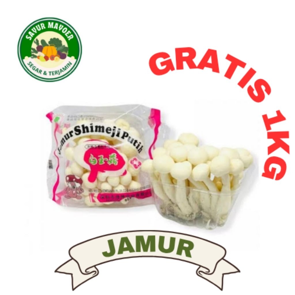 

JAMUR SHIMEJI PUTIH per pack
