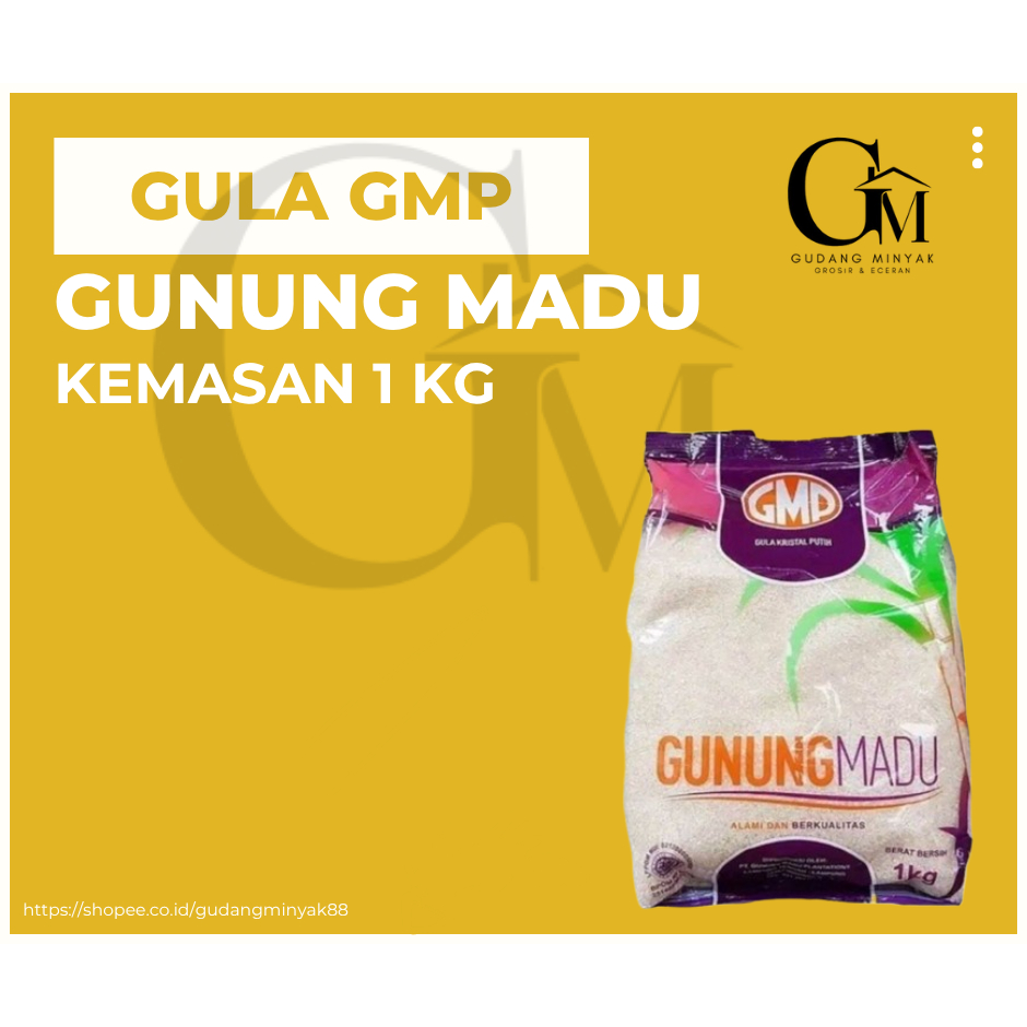 

GULA GMP GUNUNG MADU KEMASAN 1 KG