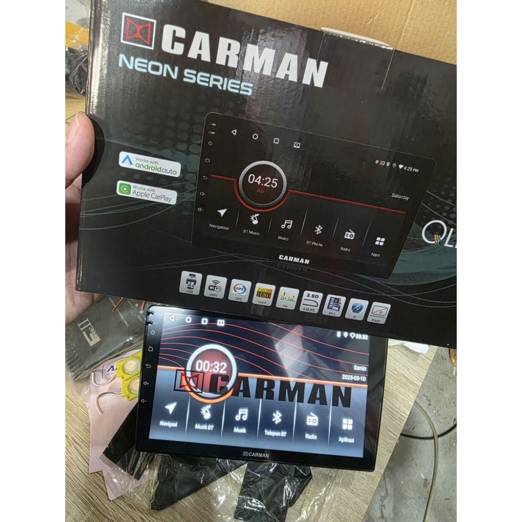 HU Android Mobil 9" Carman NEON JOROPO 2/32GB Qled
