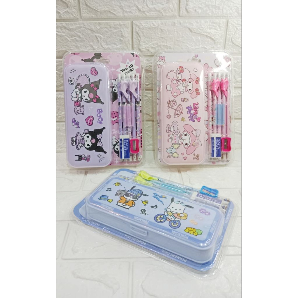 

Stationery set/Stadyset/Alat Tulis Set Karakter Viral