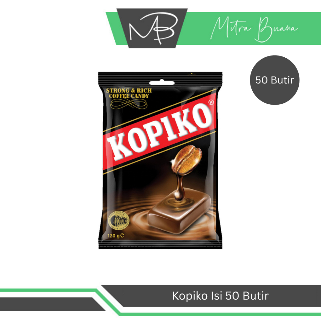 

Kopiko Sak Isi 50 Butir - Permen Rasa Kopi Premium Enak Murah