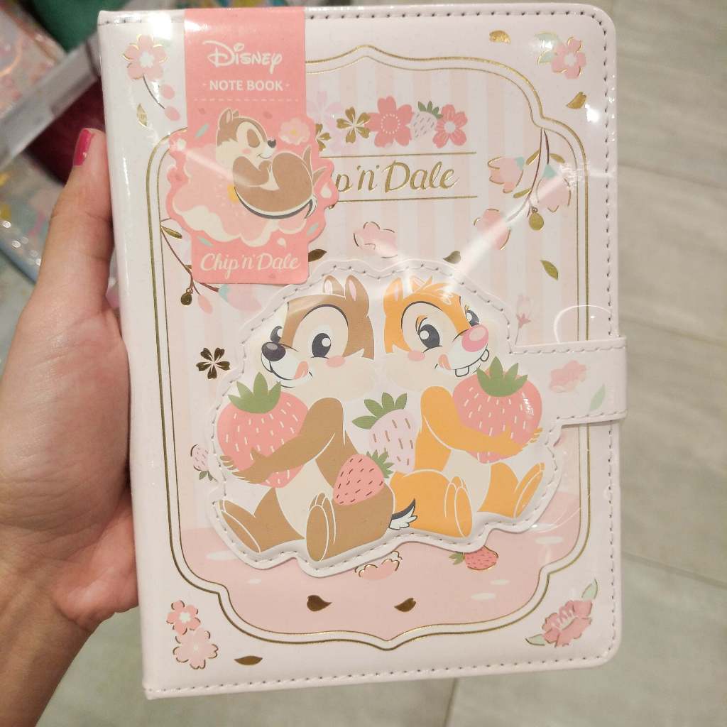 

Disney Chip and Dale Hard Cover Journal Pad Notebook Buku Catatan Jurnal Diary