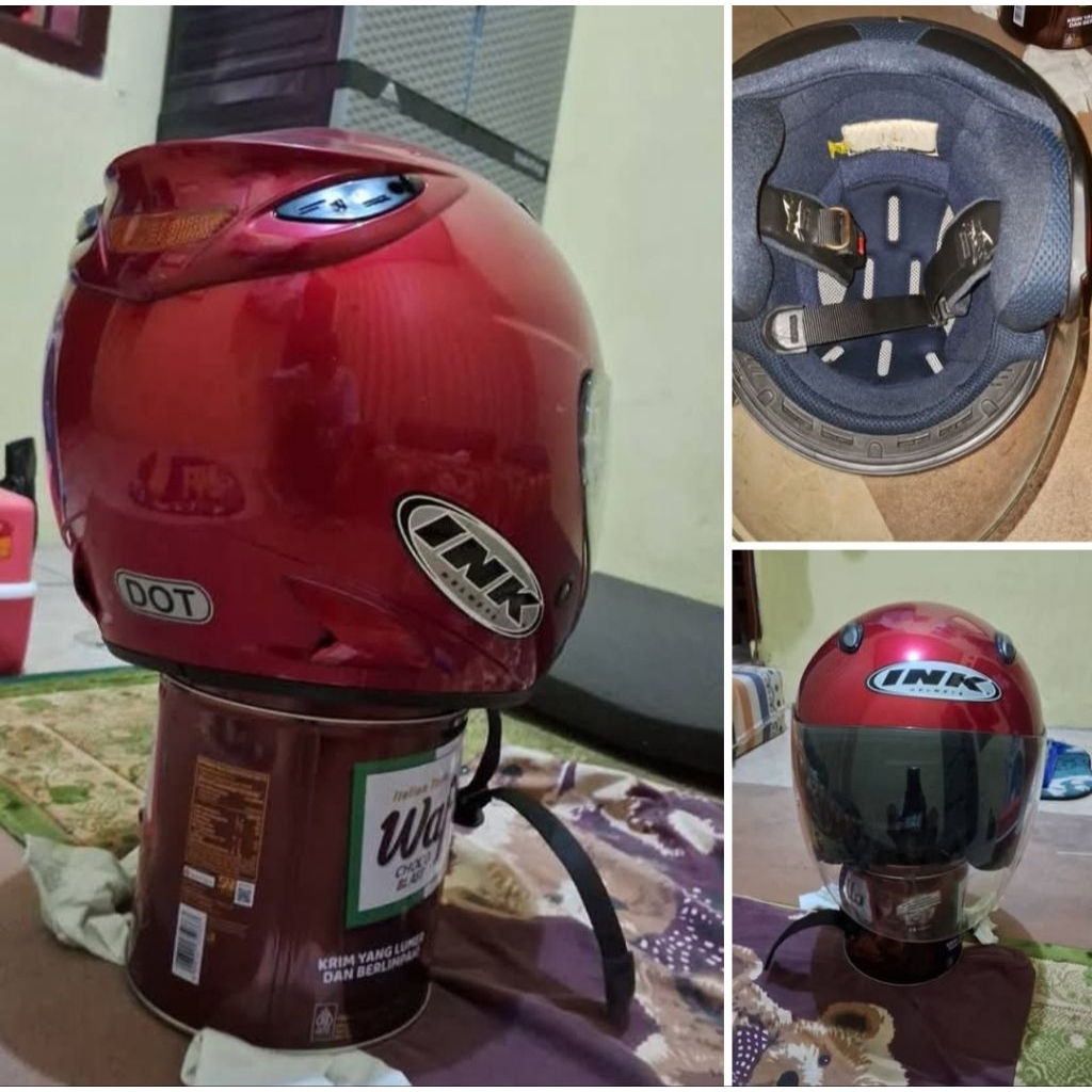 helm ink centro original 100% asli dot