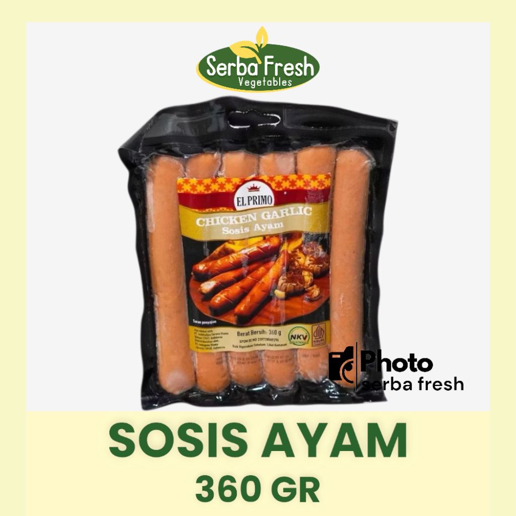 

SOSIS AYAM PREMIUM | 360GR | SERBA FRESH