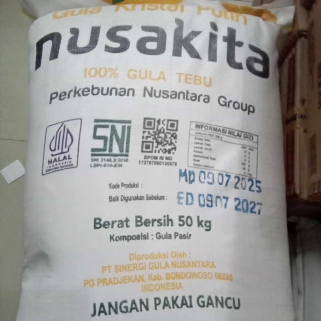 

Gula Pasir / Gula Kristal Putih Kemasan Repack