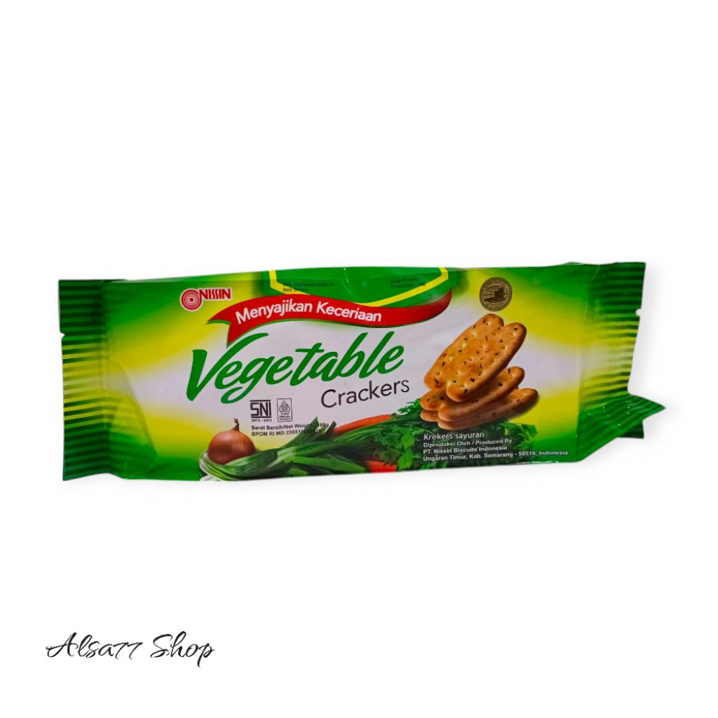 

Nissin Vegetable Crackers 160 gram