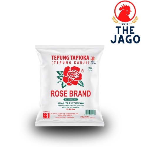 

Tepung Kanji Rose Brand 500 gram Pati Singkong Terbaik Untuk Cendol Bakso Pempek