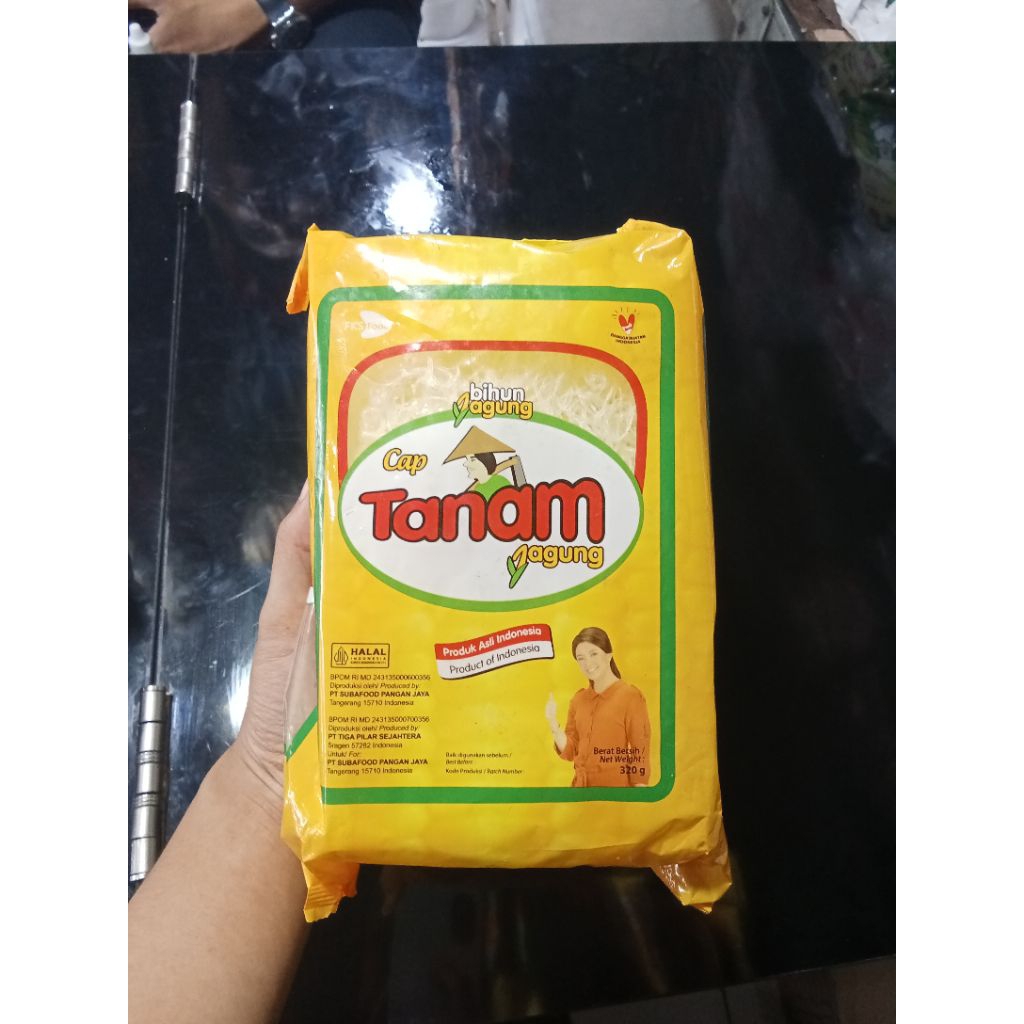 

Bihun jagung tanam 320gr isi 4 keping