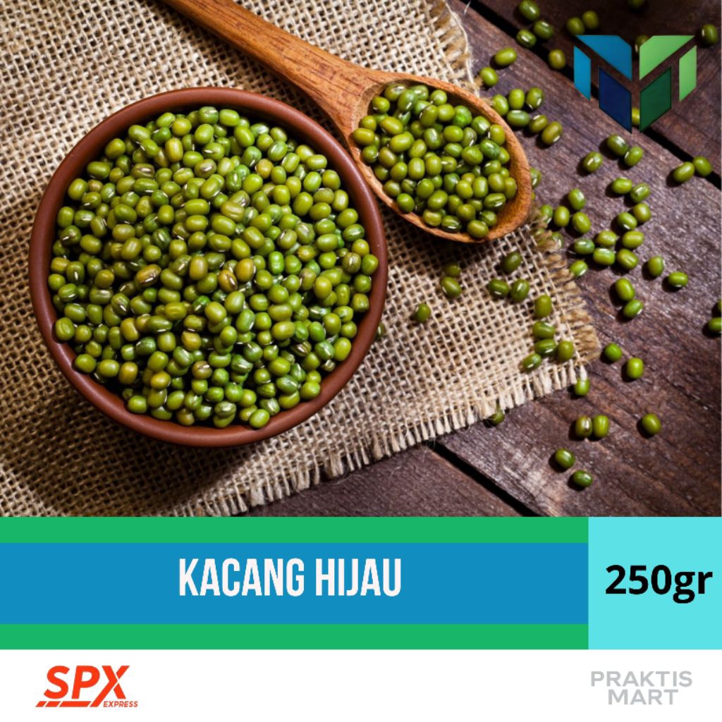 

Kacang Hijau Bersih 250gr | Kacang Hijau Burma | Kacang Hijau Premium