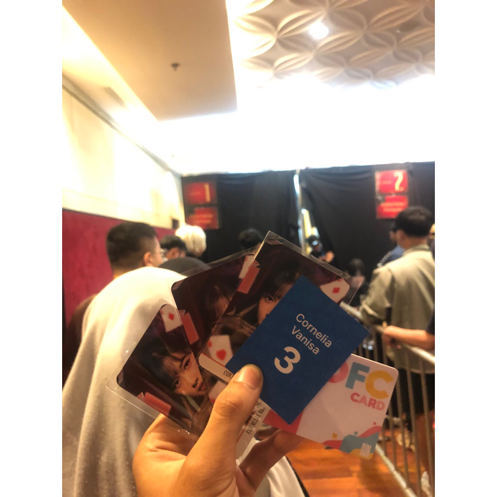 Photocard Oniel All In Tour Surabaya