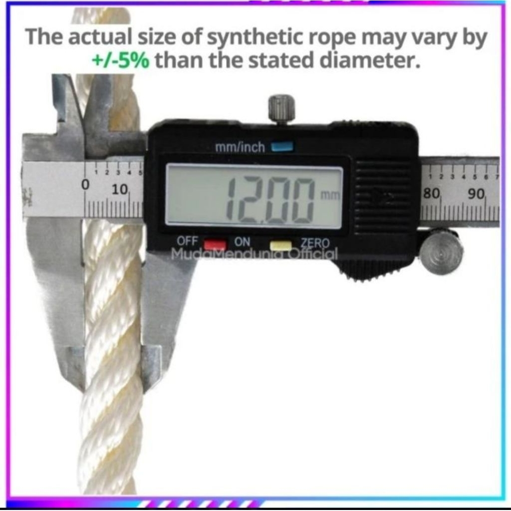 

Tali tambang 12mm serbaguna