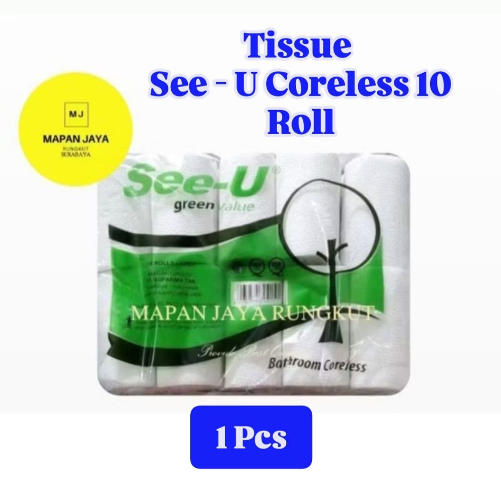 Tisu Gulung Jolly Coreless Tissue Roll Jolly Kuliner 10 Roll / Tissue Coreless Jolly