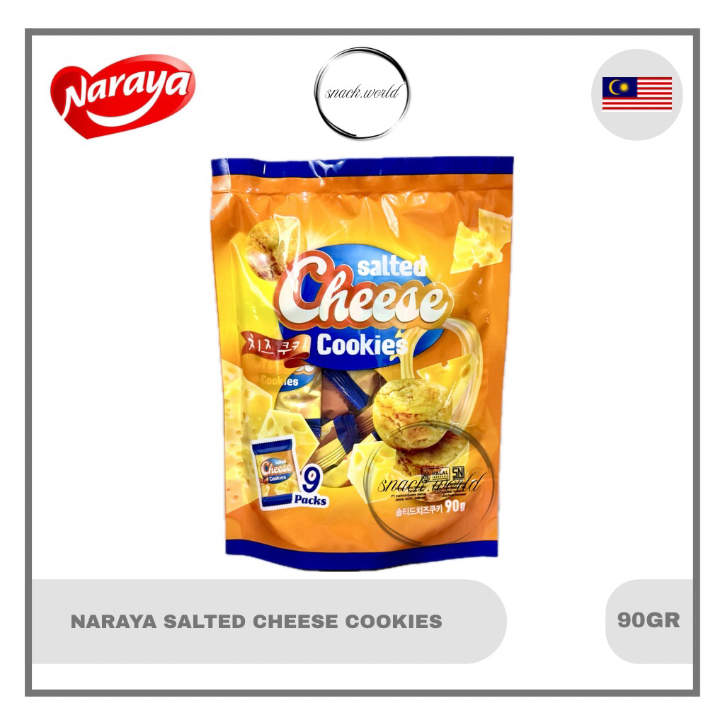 

Naraya Salted Cheese Cookies Kukis Keju