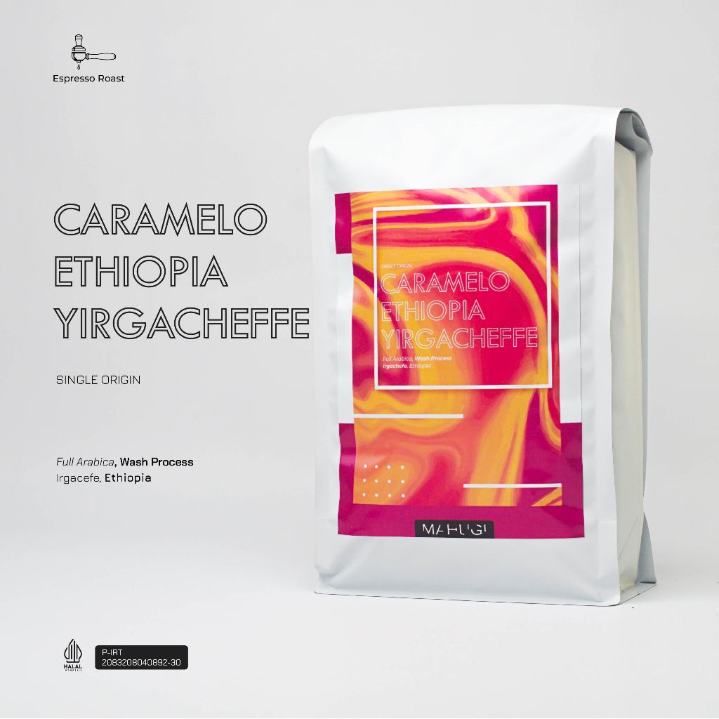 

Mahugi Coffee Ethiopia Yirgacheffe Espresso - Full Arabica - Biji Kopi Arabika Single Origin