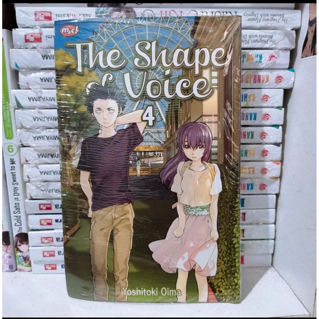 komik the shape of voice vol 4 segel