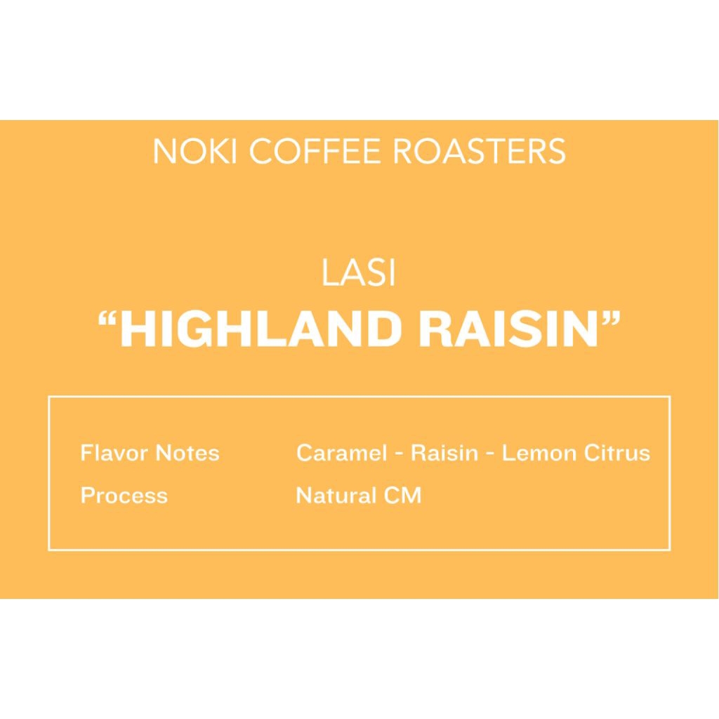 

HIGHLAND RAISIN ( Natural Carbonic Maceration ) FILTER COFFEE