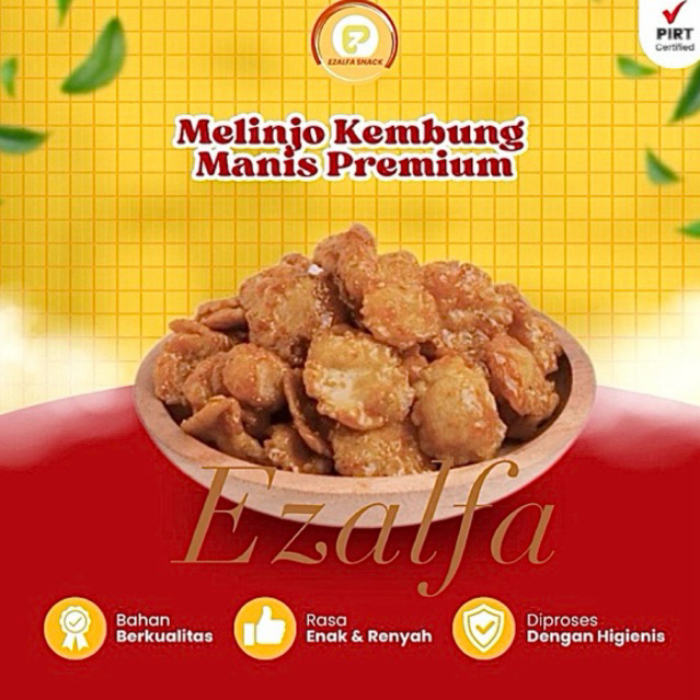 

Emping Melinjo Kembung 1 Kg. Snack Camilan Manis Pedas Renyah