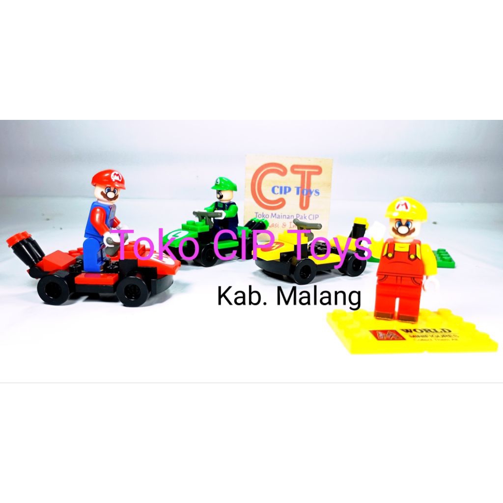 MAINAN ANAK BRICK MOBIL + ROBOT MINI KARAKTER KARTUN/ BRICK ROBOMAN MC 591/ROBOMAN ROBOT MINI +MOBIL
