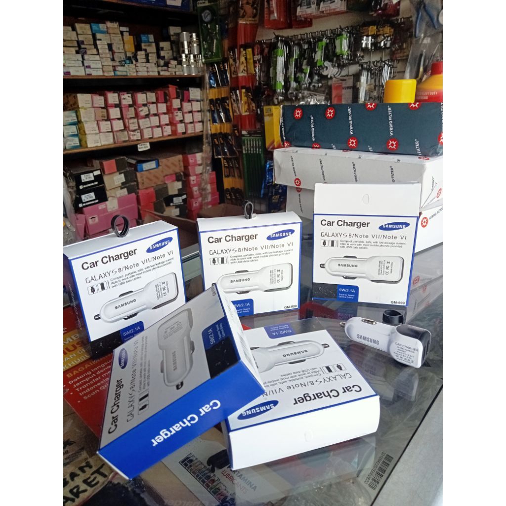 charger mobil, atau casan mobil 2 cabel , kepala charger casan samsung