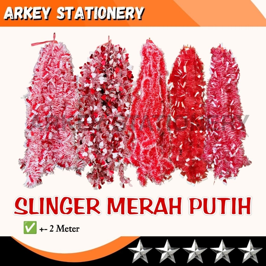 SLINGER MERAH PUTIH / RUMBAI MERAH PUTIH