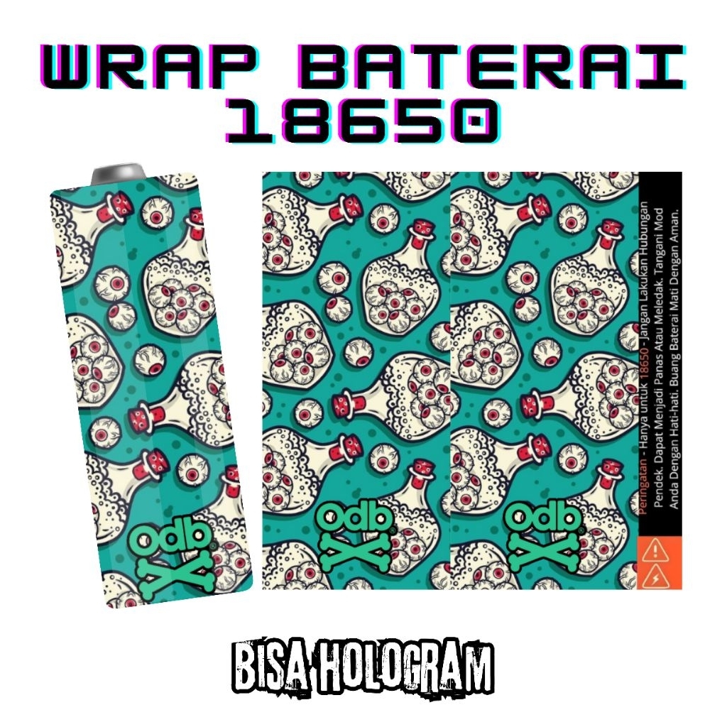 

Holdingskyy - Stiker Baterai 18650 potion of eyes Untuk Melindungi Dan Mempercantik Device