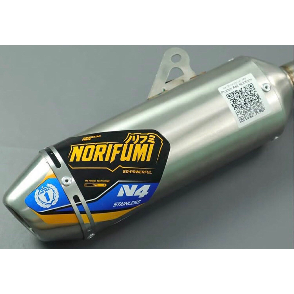 knalpot klx 150 norifumi n4 series