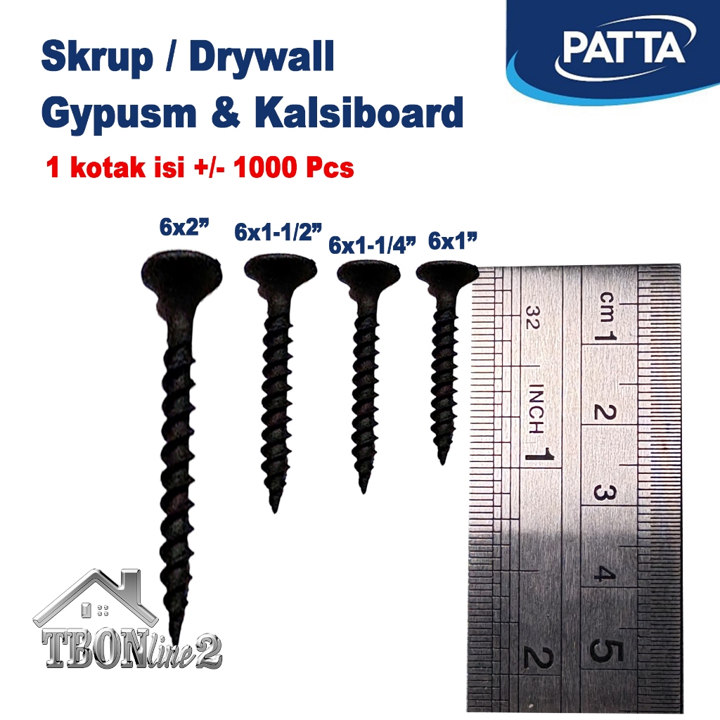 SEKRUP SKRUP HITAM  PTA / PATTA