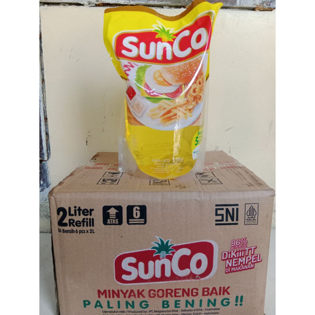 

minyak goreng sunco 2 lt/sunco 2 lt