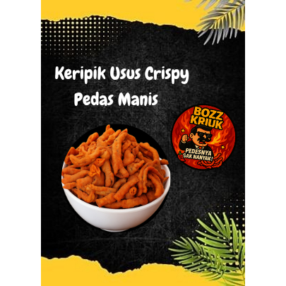 

Kripik Usus Ayam Crispy Pedas Manis 1KG PROMO MURAH