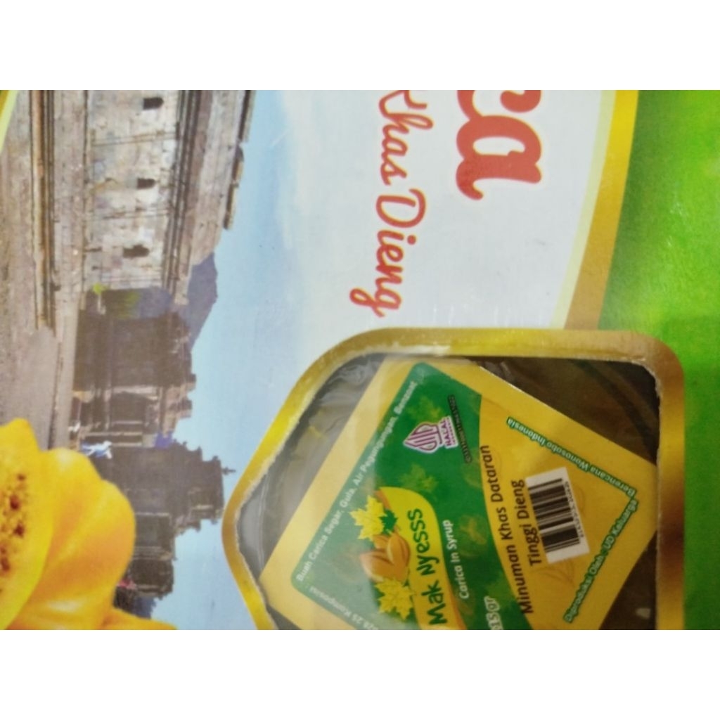 

Manisan Carica khas Dieng