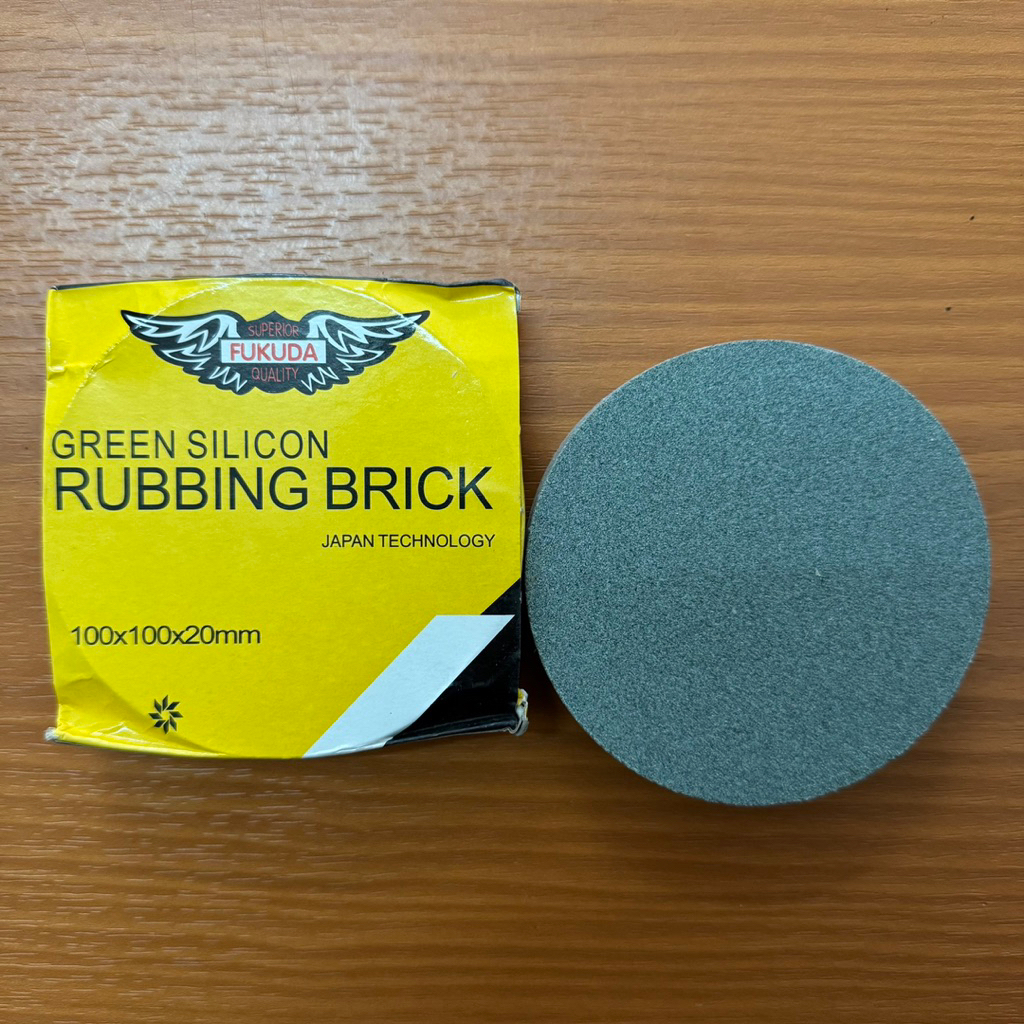 Batu Gosok Kaca / Batu Asah Kaca Pisau Fukuda 4inch