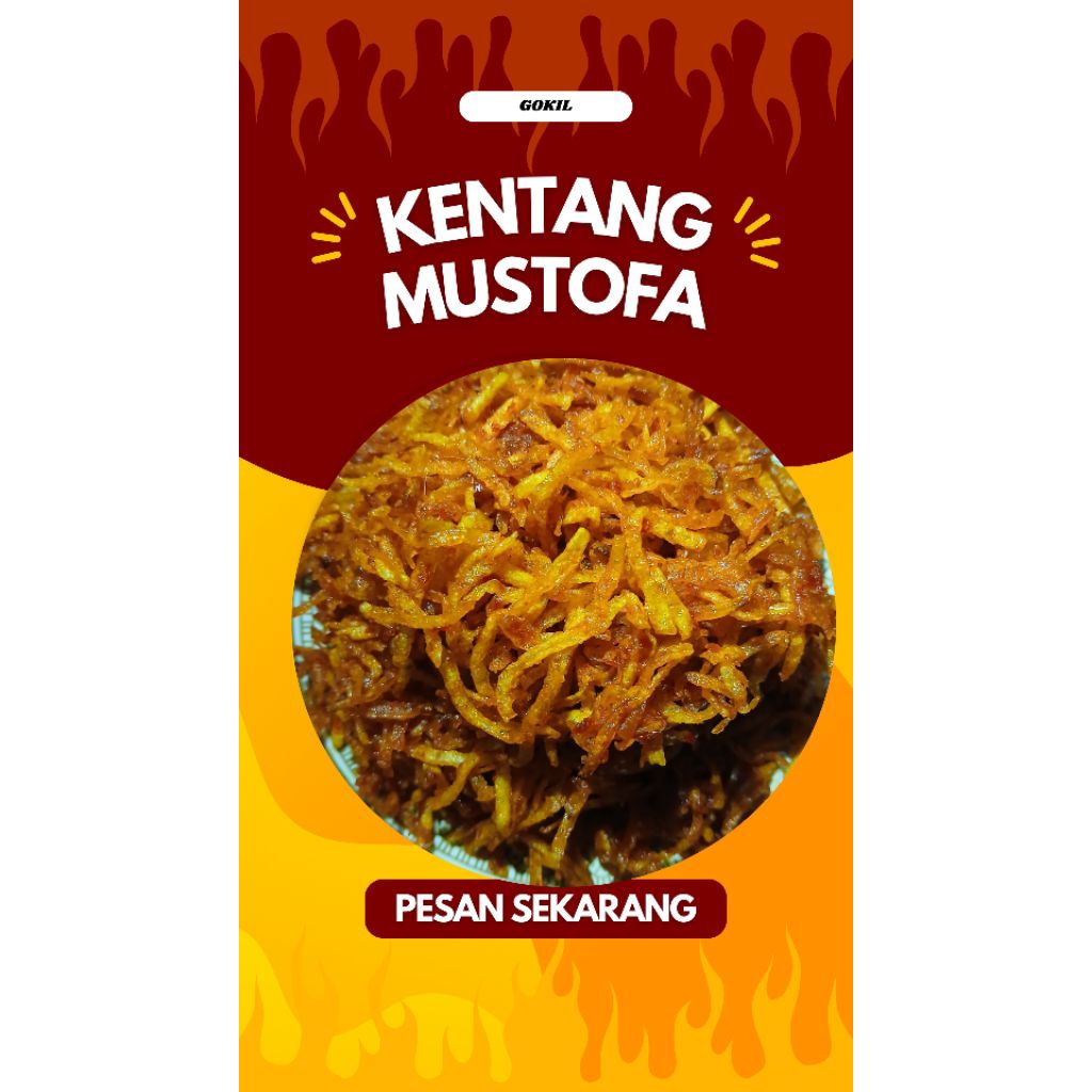 

KENTANG MUSTOFA PEDAS MANIS DAN ORIGINAL 100 gr