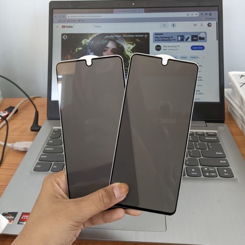 TG Privasi Kaca Sharp Aquos V6