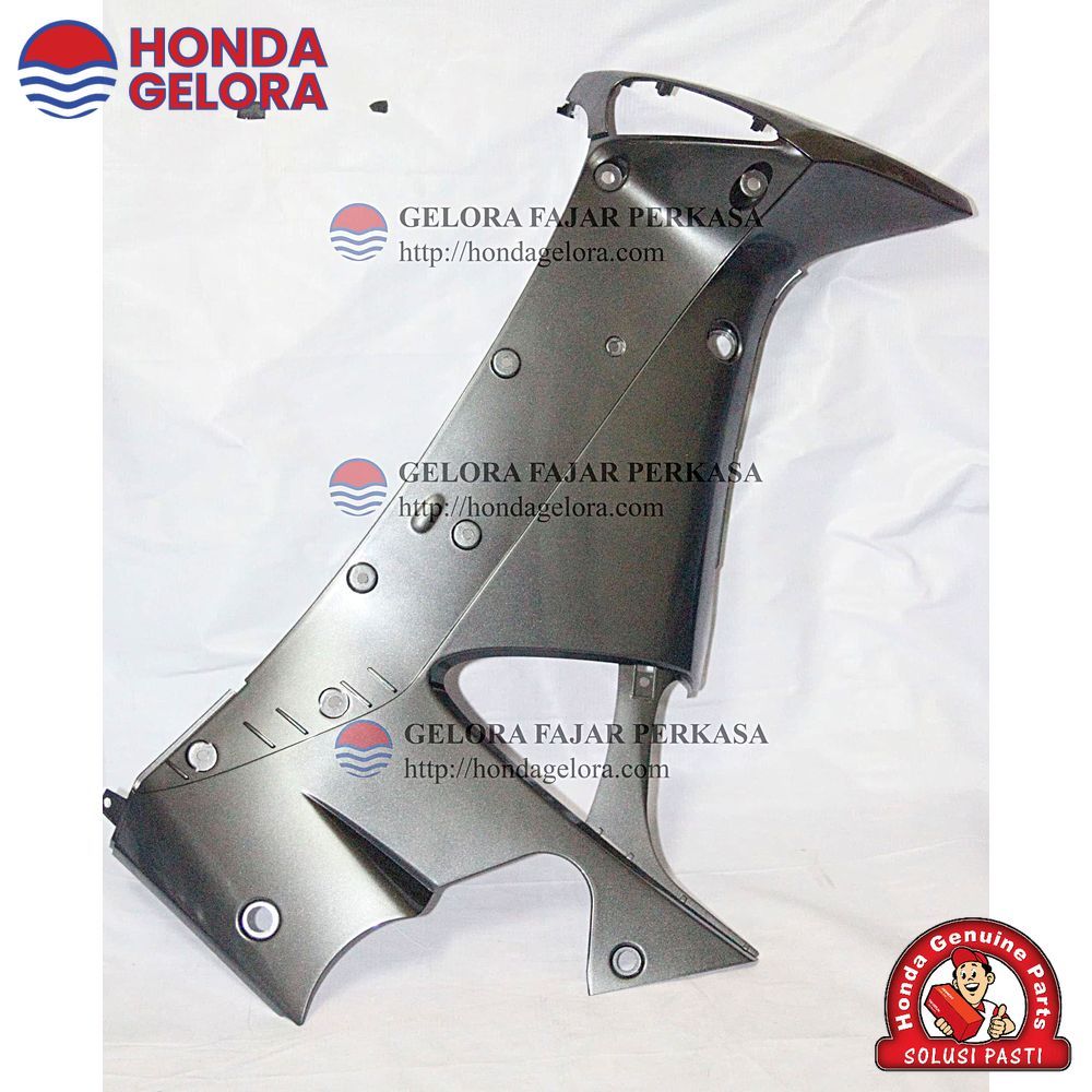 TEBENG DALAM SUPRA X 125 SILVER - COVER L M/P(AN GY MET) - 64450KTM850FMN