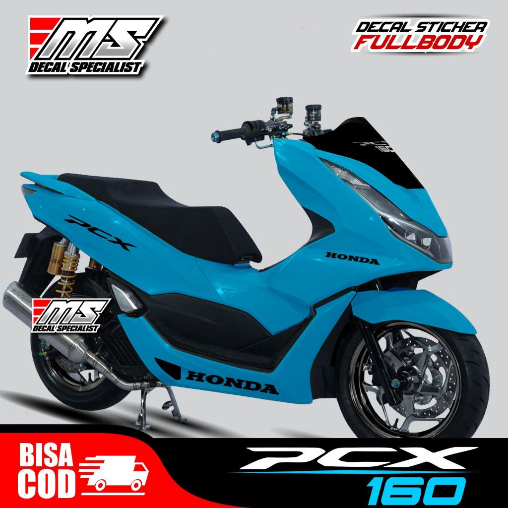 Decal Sticker Full Body HONDA PCX  160  Sticker Decal Full Body PCX 160 NEW Polos