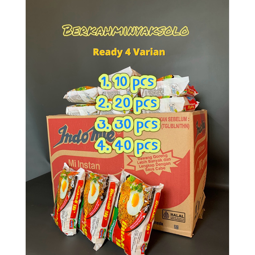 

Indomie Goreng 4 Varian Termurah